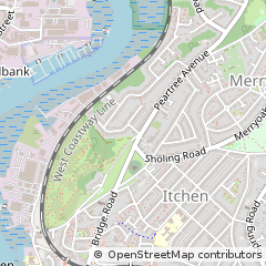 Map of Southampton