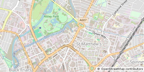 Map of Leics