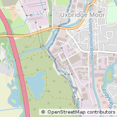 Map of Uxbridge