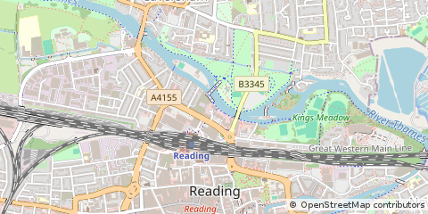 Map of Reading