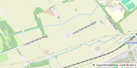 Map of Currie, Midlothian