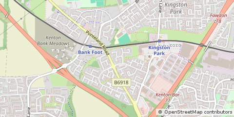 Map of Newcastle Upon Tyne