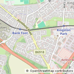 Map of Newcastle Upon Tyne