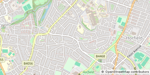 Map of Bristol, Surrey