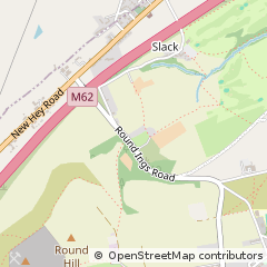 Map of Outlane, Huddersfield