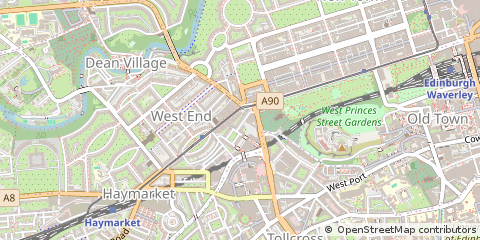 Map of Edinburgh