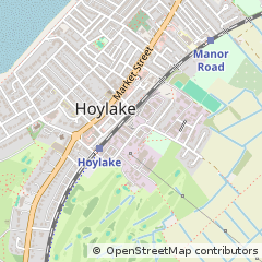 Map of Wirral, Merseyside