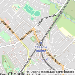 Map of Cheadle