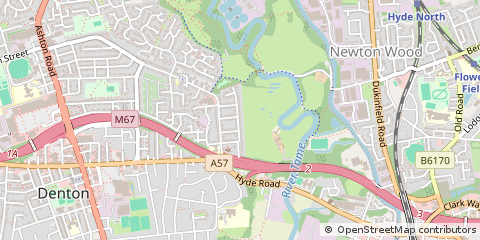 Map of Manchester