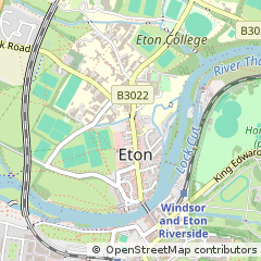 Map of Windsor, Berkshire