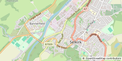 Map of Selkirk