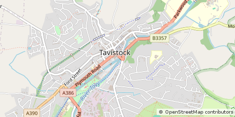 Map of Tavistock