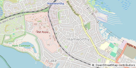 Map of Poole