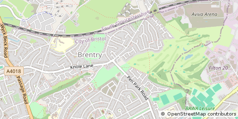 Map of Bristol
