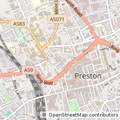 Map of Preston