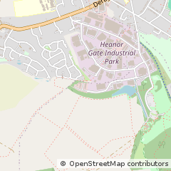Map of Heanor, Derbyshire