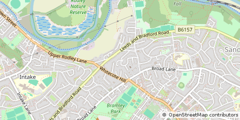 Map of Leeds