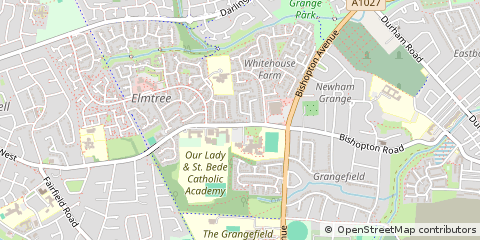 Map of Stockton-on-Tees