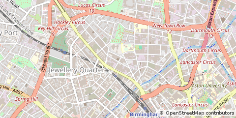 Map of Birmingham