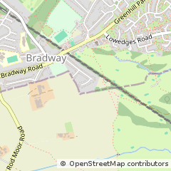 Map of Sheffield