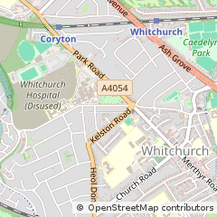Map of Cardiff
