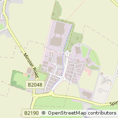 Map of Ramsgate, Kent