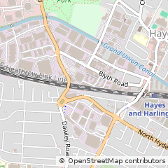Map of Hayes, London