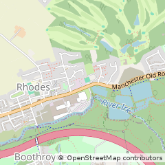 Map of Middleton, Manchester