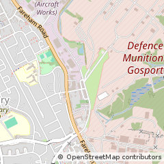 Map of Gosport, Hampshire