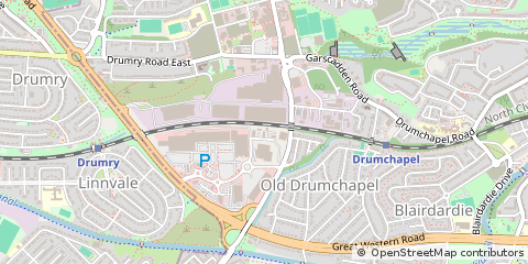 Map of Glasgow