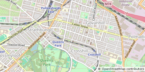 Map of Glasgow
