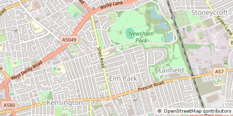 Map of Liverpool