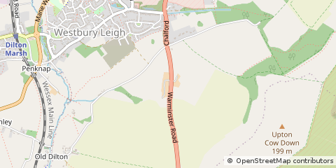 Map of Westbury