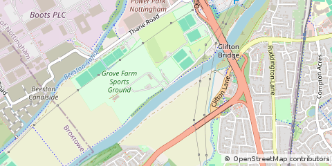 Map of Nottingham