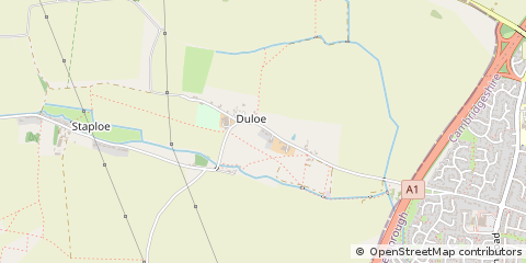 Map of ST Neots, Cambridgeshire