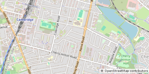 Map of Cambridge