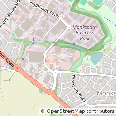 Map of Solihull, West Midlands