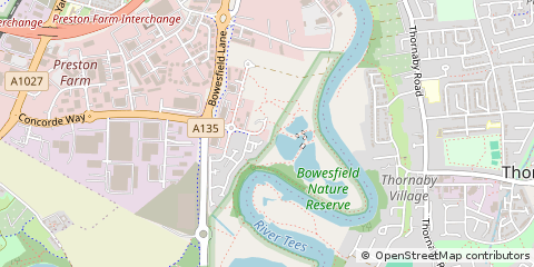 Map of Stockton-on-Tees