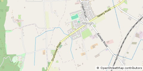 Map of Newry, County Down