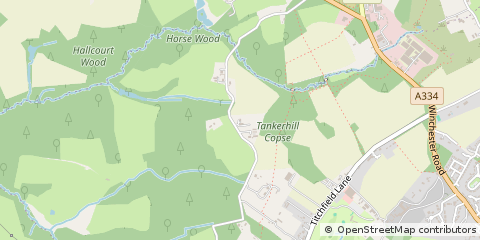 Map of Southampton, Hampshire