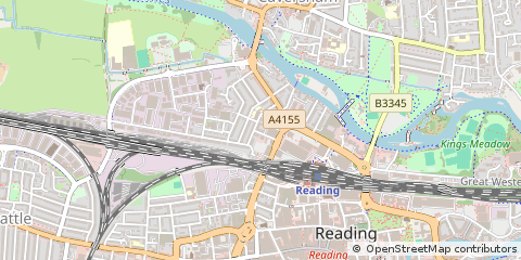 Map of Reading