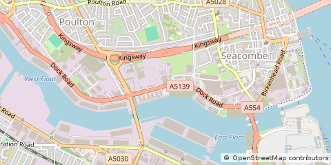 Map of Birkenhead