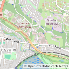 Map of Dundee