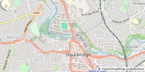 Map of Stourbridge