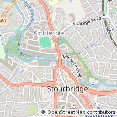 Map of Stourbridge