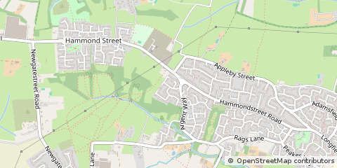 Map of Waltham Cross, Hertfordshire