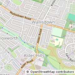 Map of Poole, Gloucestershire