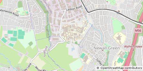 Map of Manchester