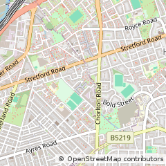 Map of Manchester