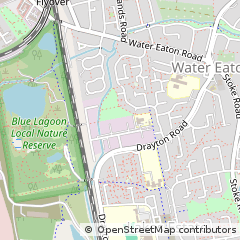 Map of Milton Keynes, Bedfordshire